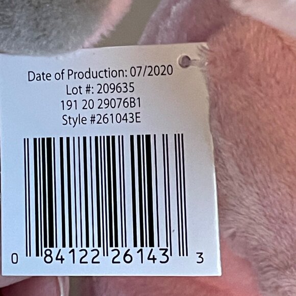 Bedtime Originals NEW W/ TAGS Hazel Pink Plush Elephant Stuffed Animal Baby Toy - Picture 4 of 12